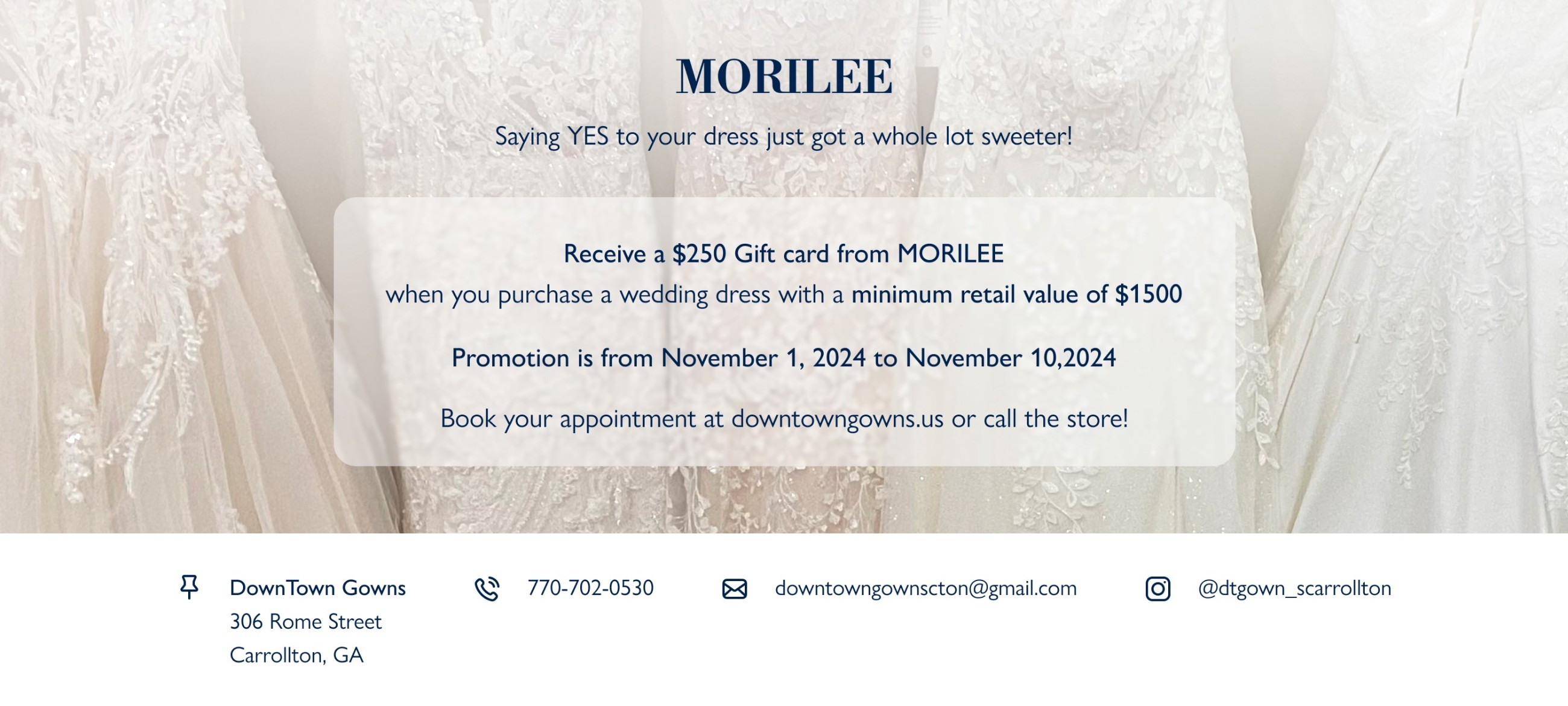 Morilee promotion